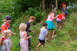 Kinderkirche: Kinderanimation auf dem Ostsee Campingplatz Hemmelmark